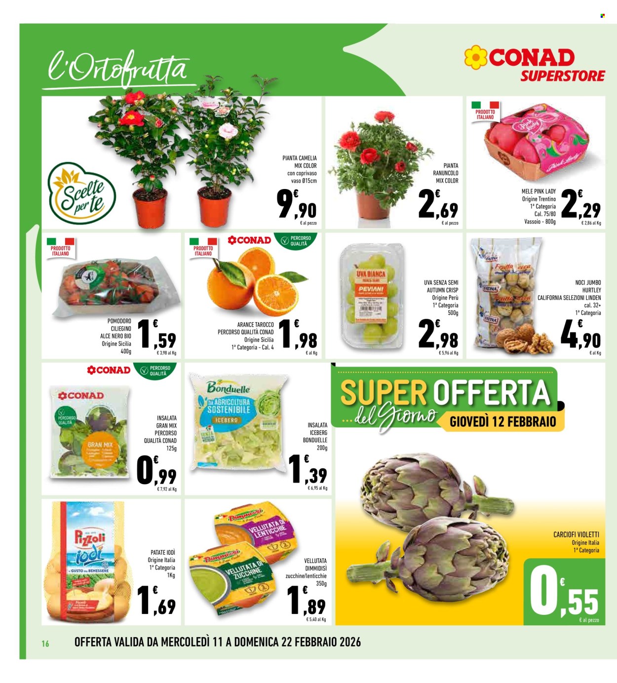 Volantino Conad Superstore - 11/2/2026 - 22/2/2026. Pagina 16