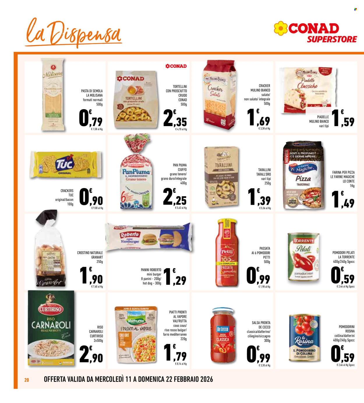 Volantino Conad Superstore - 11/2/2026 - 22/2/2026. Pagina 20