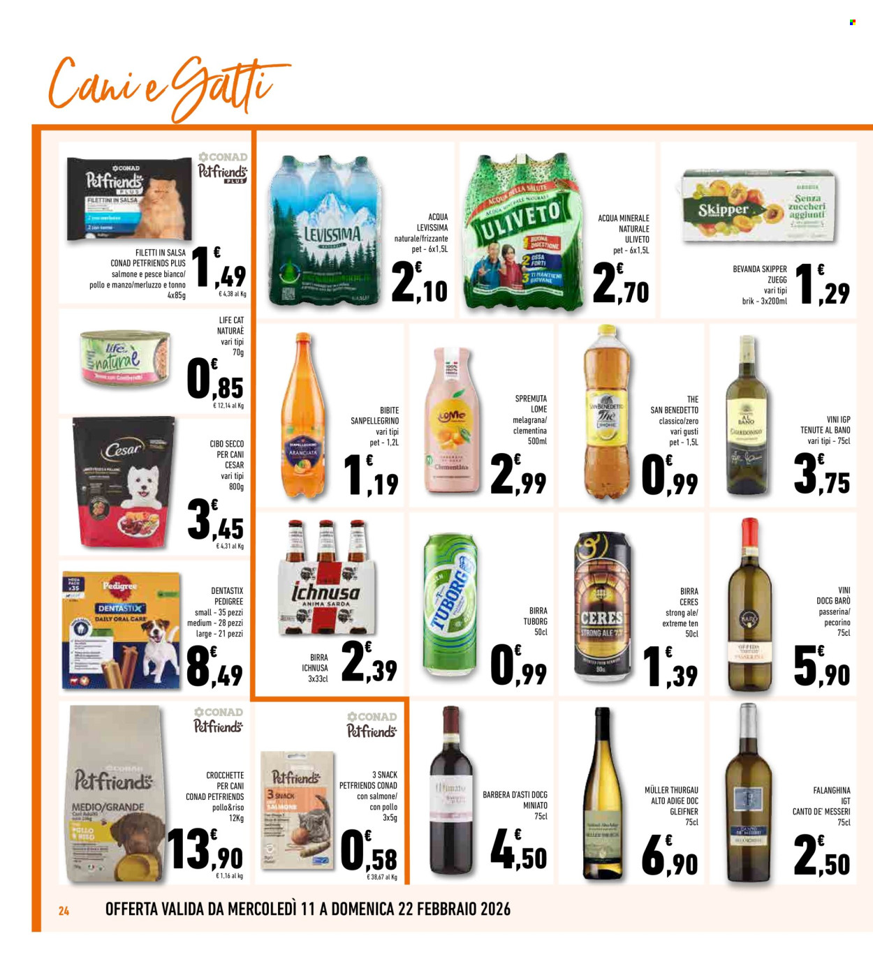 Volantino Conad Superstore - 11/2/2026 - 22/2/2026. Pagina 24