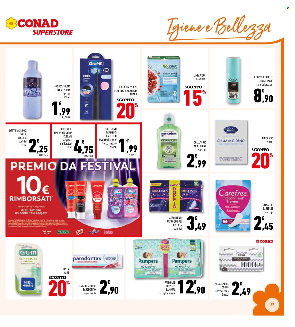 Volantino Conad Superstore - 11/2/2026 - 22/2/2026. Pagina 27
