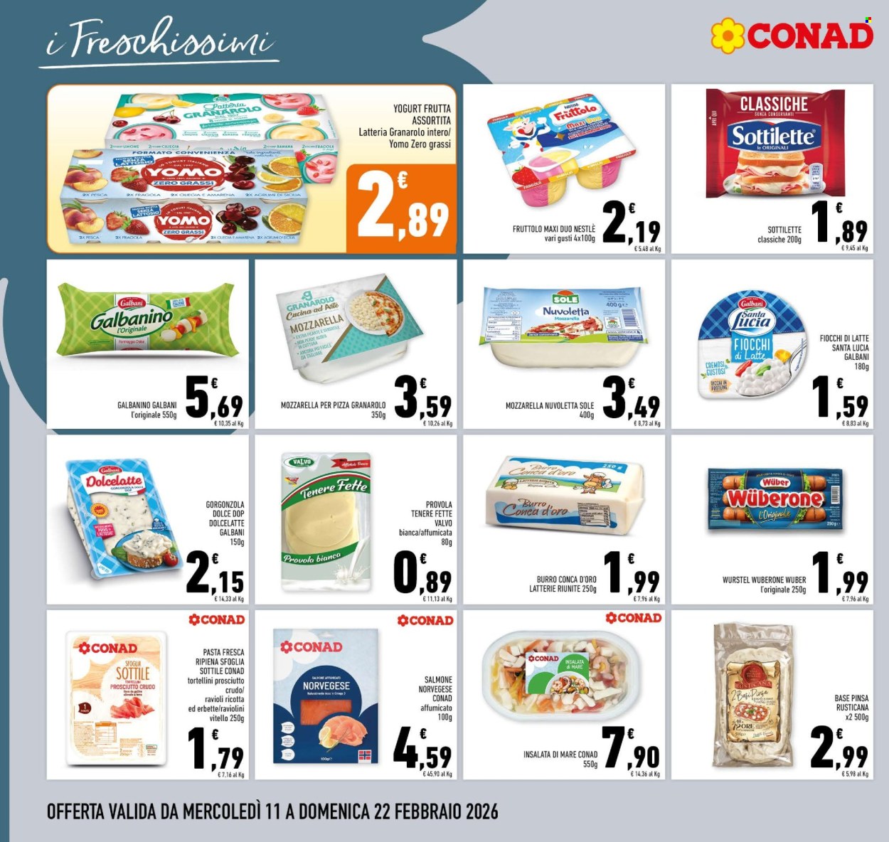 Volantino Conad - 11/2/2026 - 22/2/2026. Pagina 8