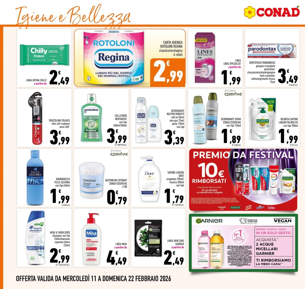 Volantino Conad - 11/2/2026 - 22/2/2026. Pagina 22
