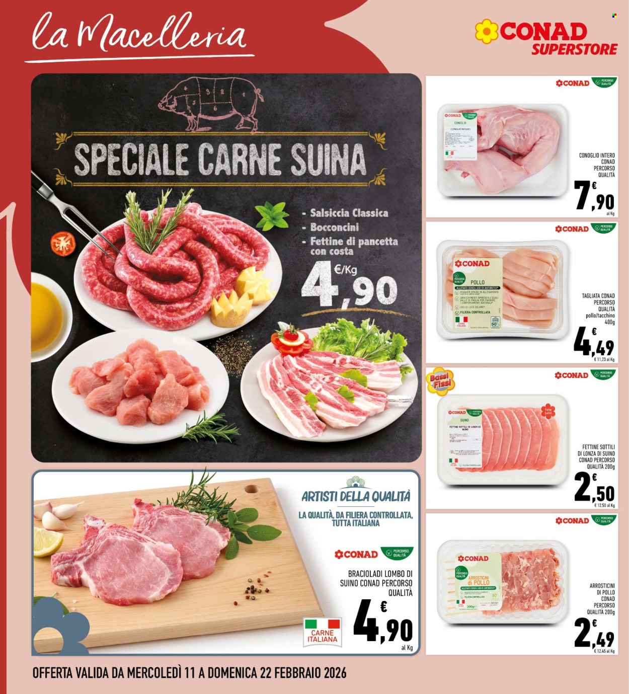 Volantino Conad Superstore - 11/2/2026 - 22/2/2026. Pagina 4