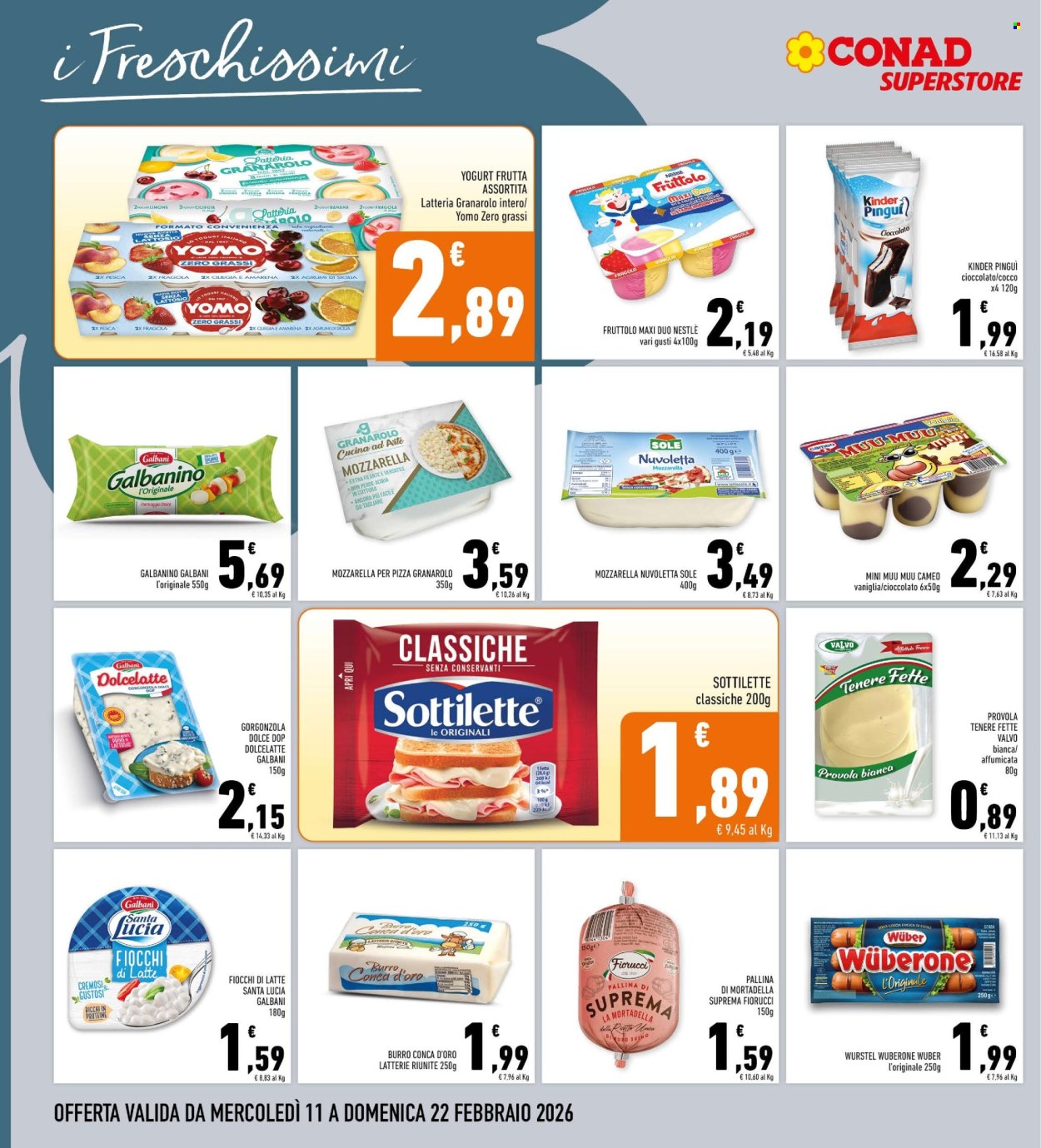 Volantino Conad Superstore - 11/2/2026 - 22/2/2026. Pagina 10