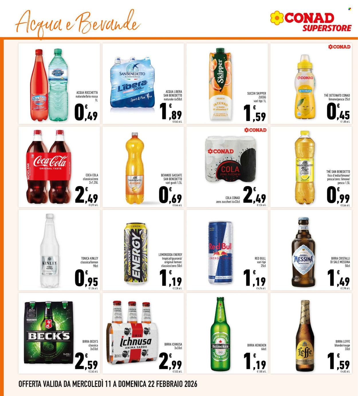 Volantino Conad Superstore - 11/2/2026 - 22/2/2026. Pagina 20