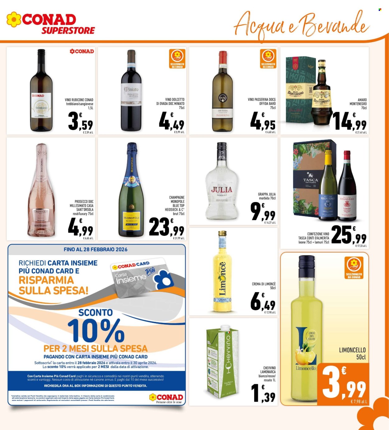Volantino Conad Superstore - 11/2/2026 - 22/2/2026. Pagina 21
