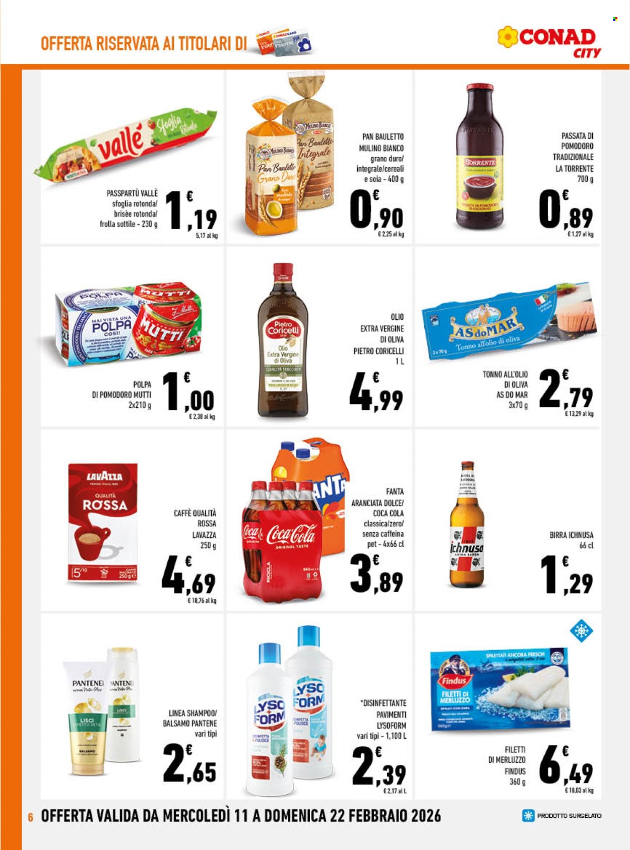Volantino Conad - 11/2/2026 - 22/2/2026. Pagina 6