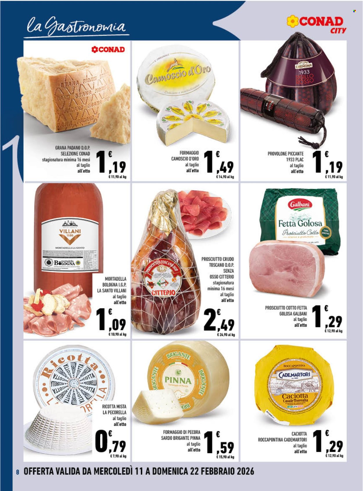 Volantino Conad - 11/2/2026 - 22/2/2026. Pagina 8