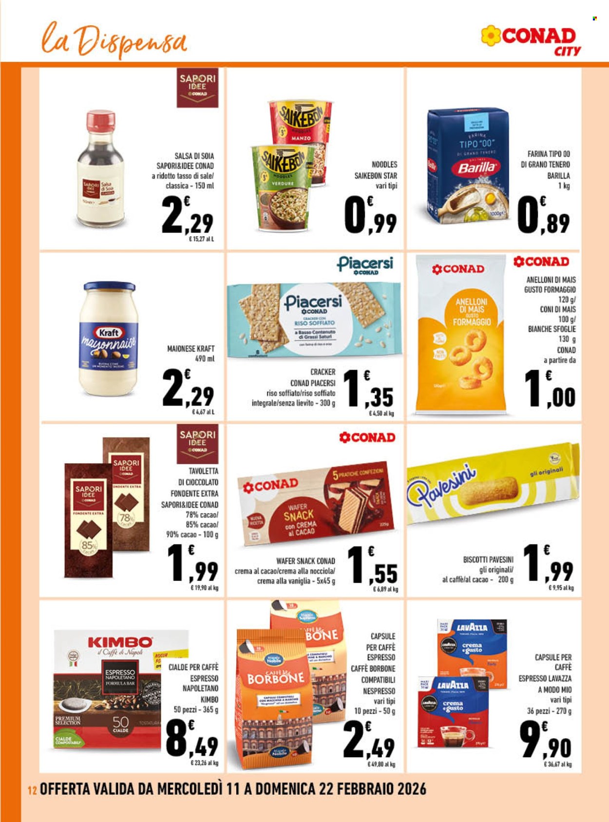 Volantino Conad - 11/2/2026 - 22/2/2026. Pagina 12