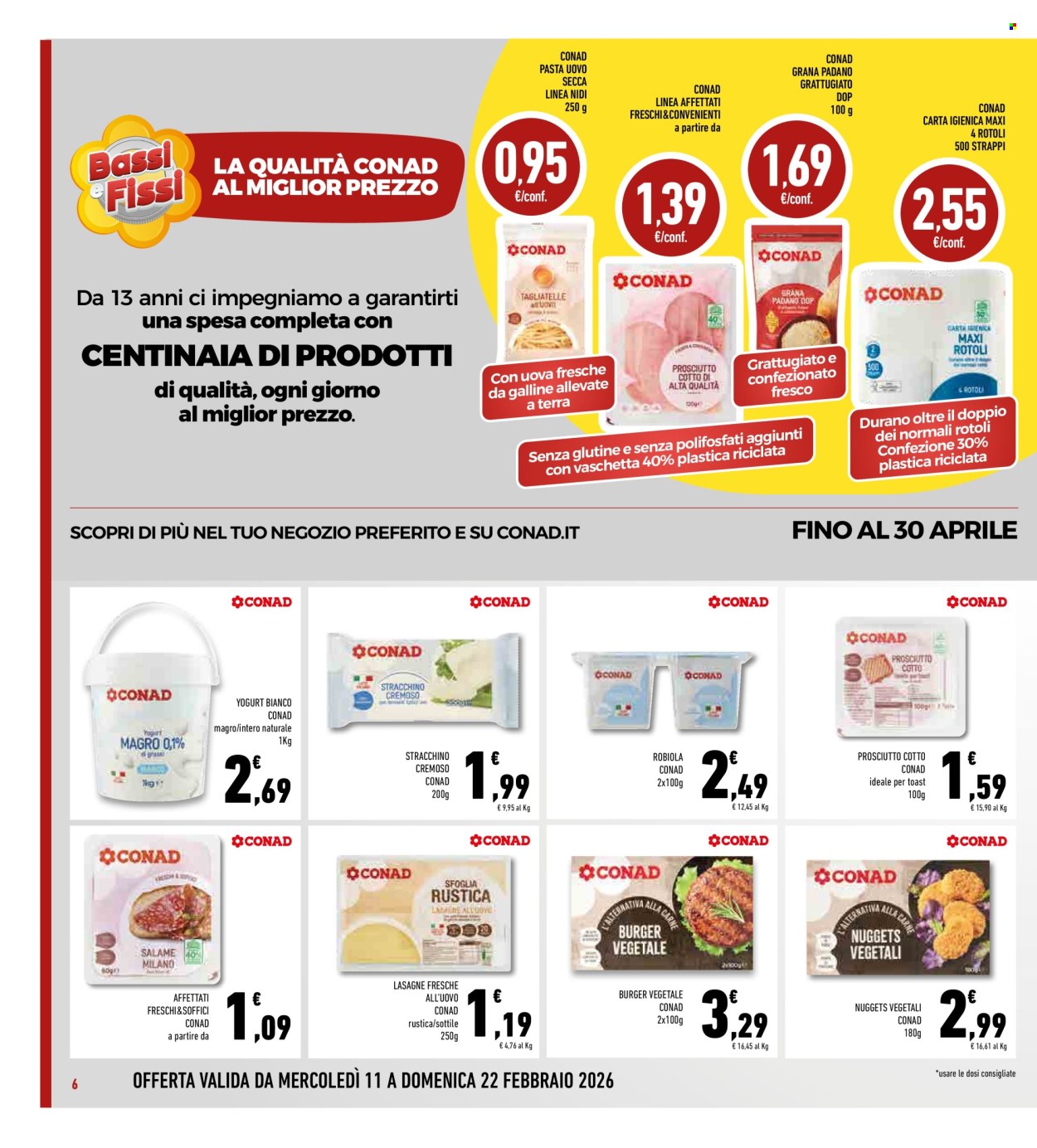 Volantino Conad Superstore - 11/2/2026 - 22/2/2026. Pagina 6