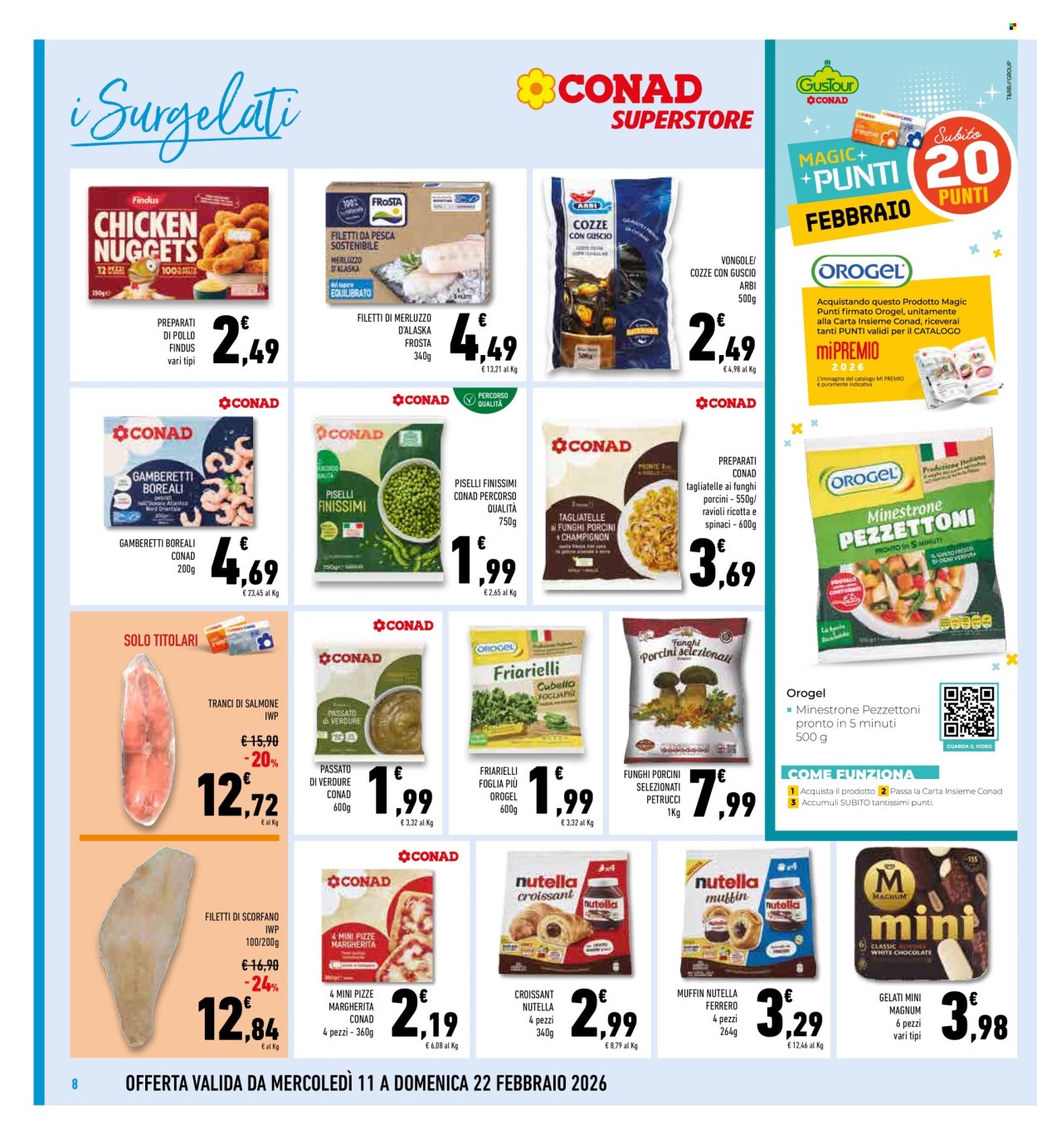 Volantino Conad Superstore - 11/2/2026 - 22/2/2026. Pagina 8