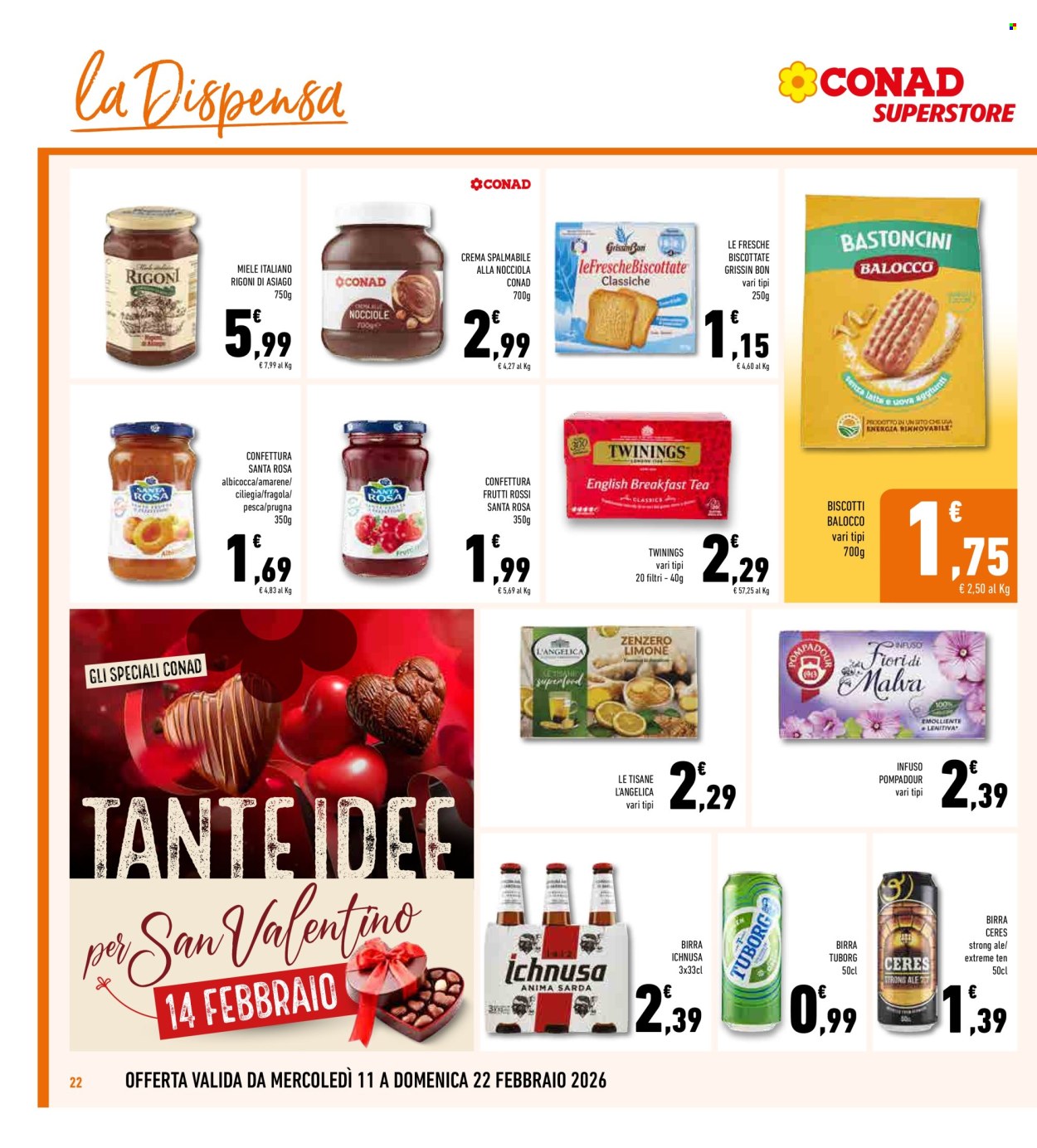 Volantino Conad Superstore - 11/2/2026 - 22/2/2026. Pagina 22