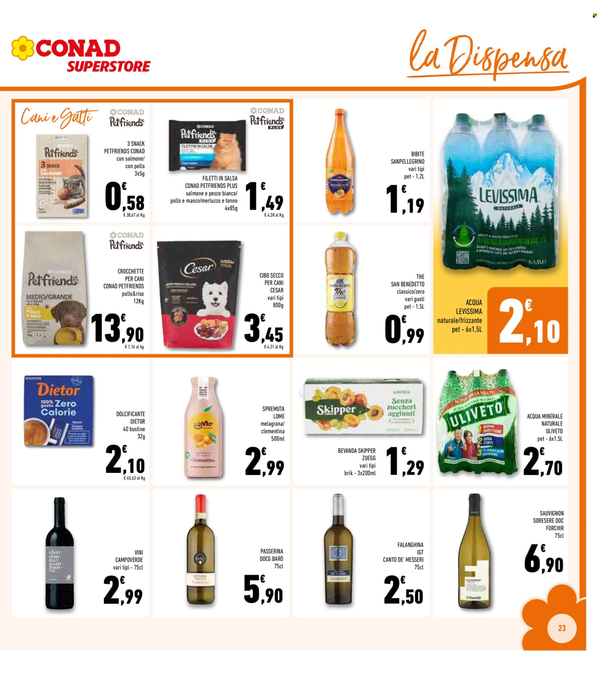 Volantino Conad Superstore - 11/2/2026 - 22/2/2026. Pagina 23