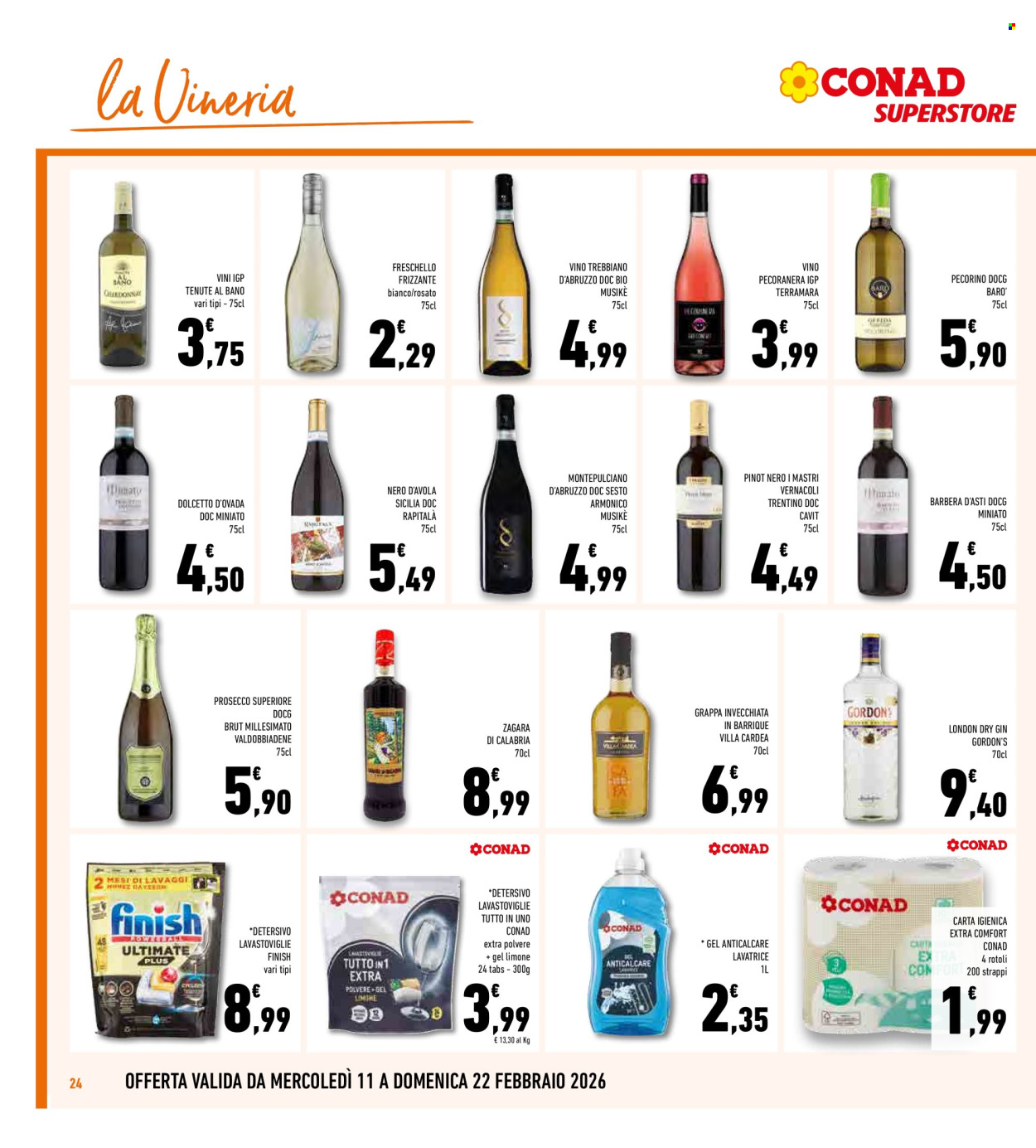 Volantino Conad Superstore - 11/2/2026 - 22/2/2026. Pagina 24