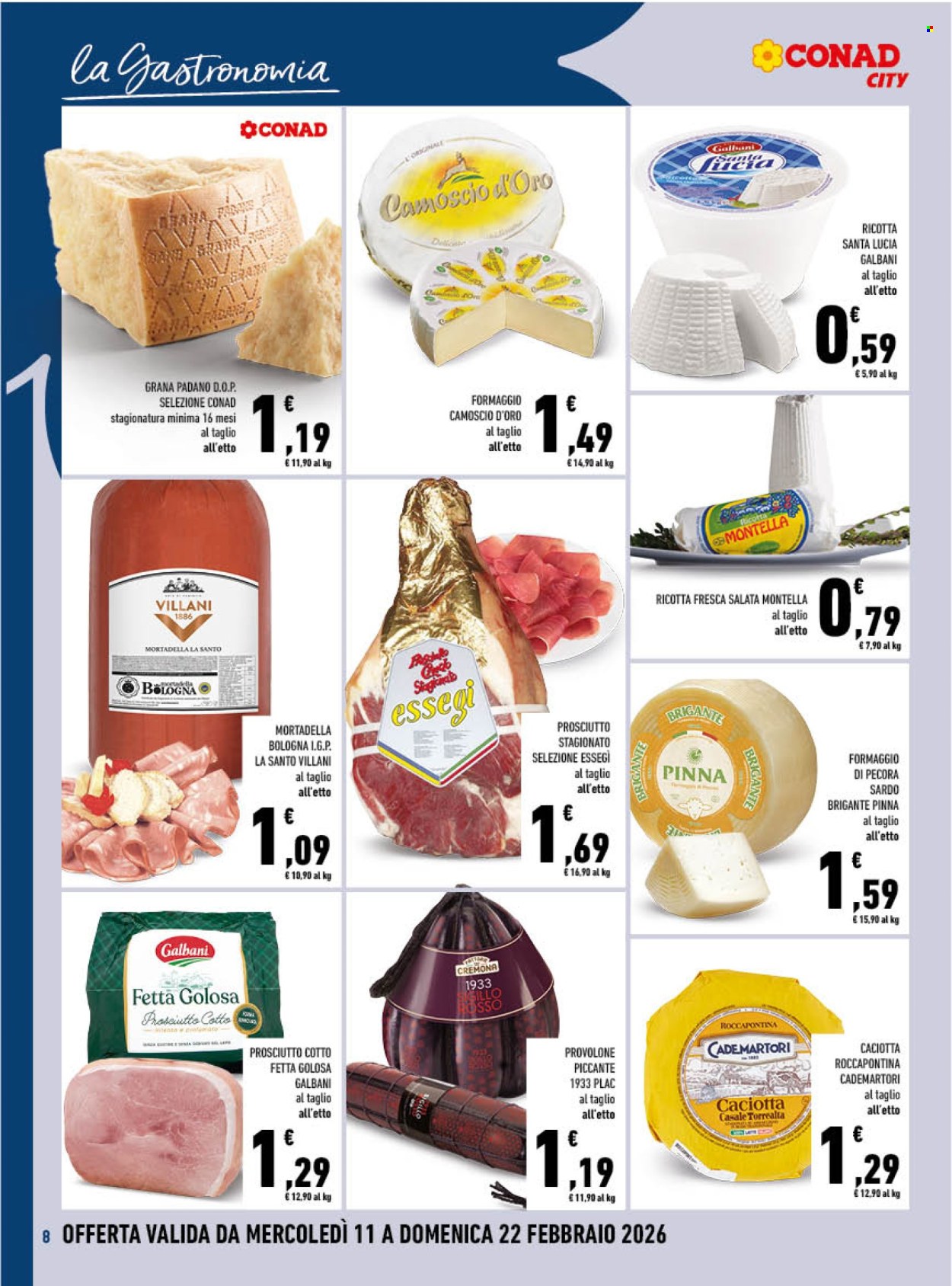 Volantino Conad - 11/2/2026 - 22/2/2026. Pagina 8
