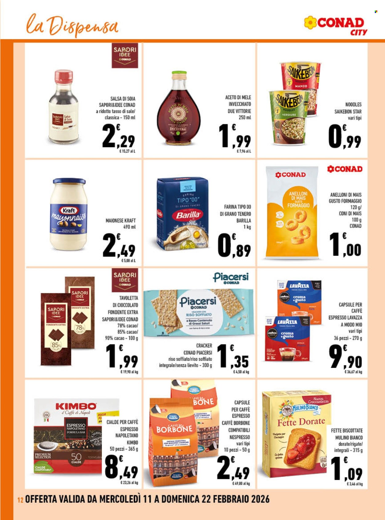 Volantino Conad - 11/2/2026 - 22/2/2026. Pagina 12