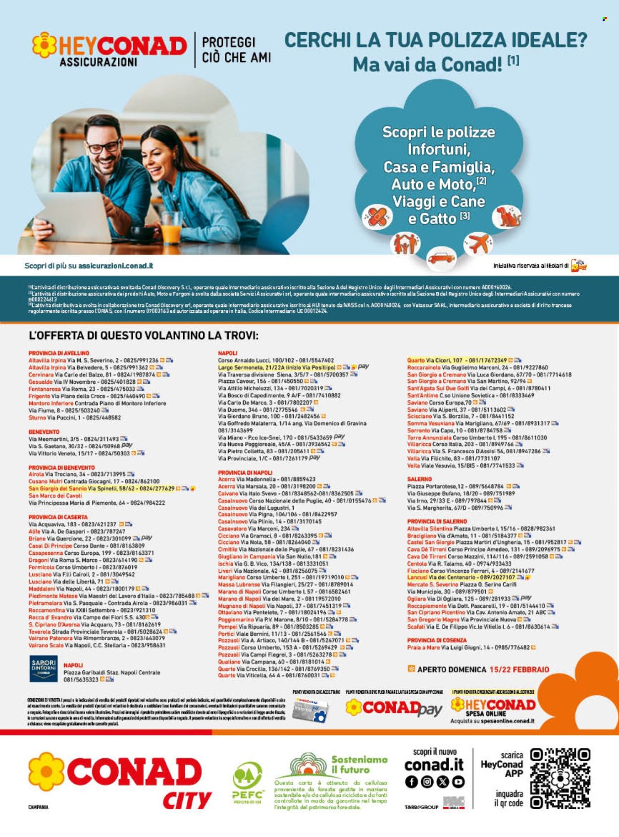 Volantino Conad - 11/2/2026 - 22/2/2026. Pagina 16