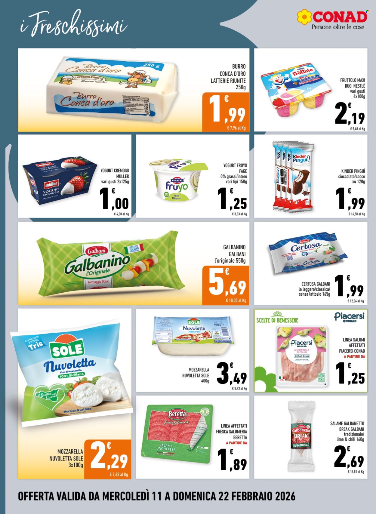 Volantino Conad - 11/2/2026 - 22/2/2026. Pagina 8