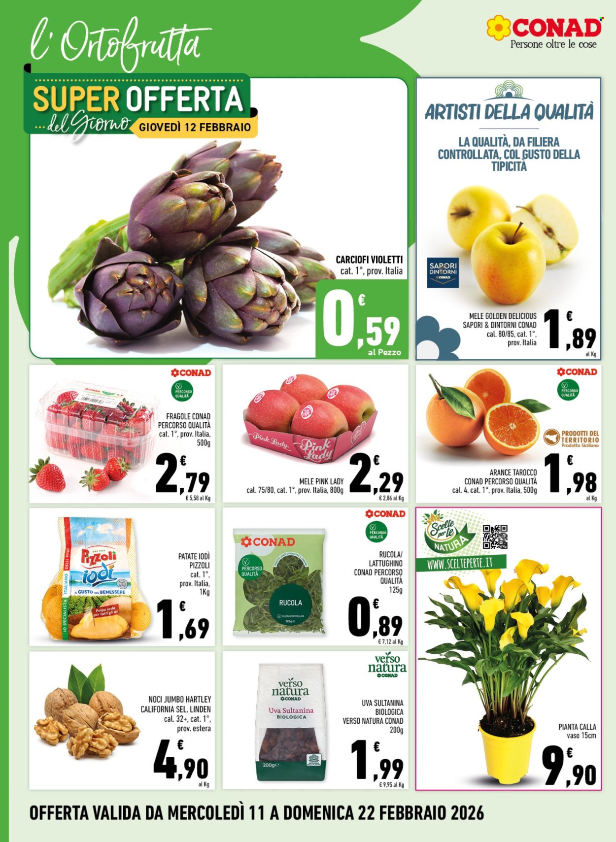 Volantino Margherita Conad - 11/2/2026 - 22/2/2026. Pagina 2