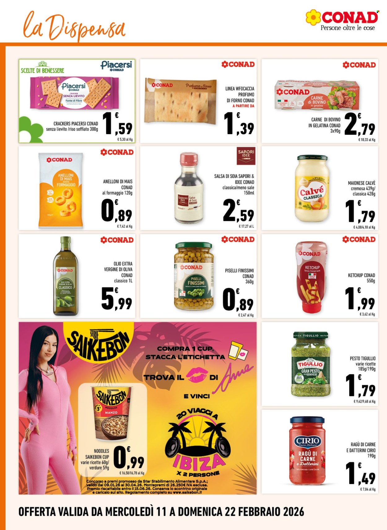 Volantino Margherita Conad - 11/2/2026 - 22/2/2026. Pagina 12