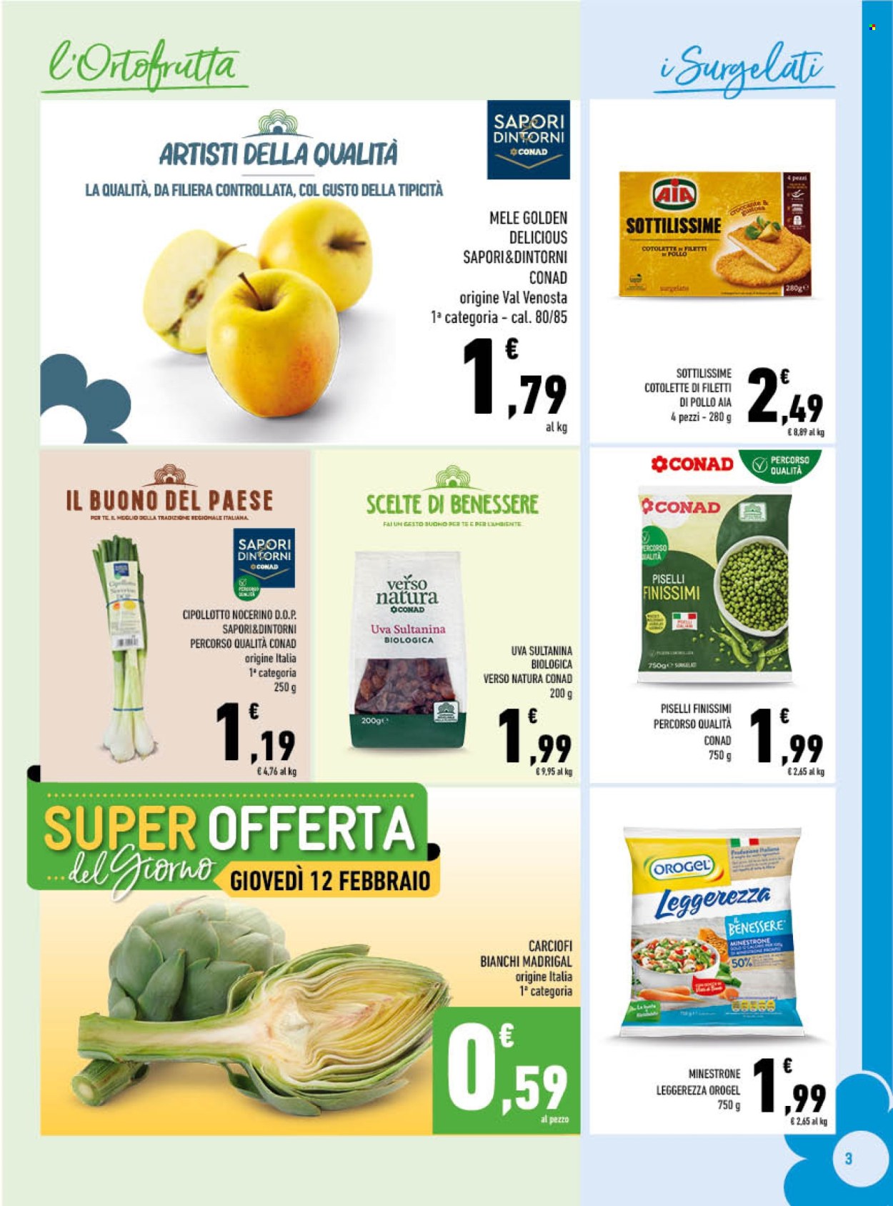 Volantino Conad City - 11/2/2026 - 22/2/2026. Pagina 3