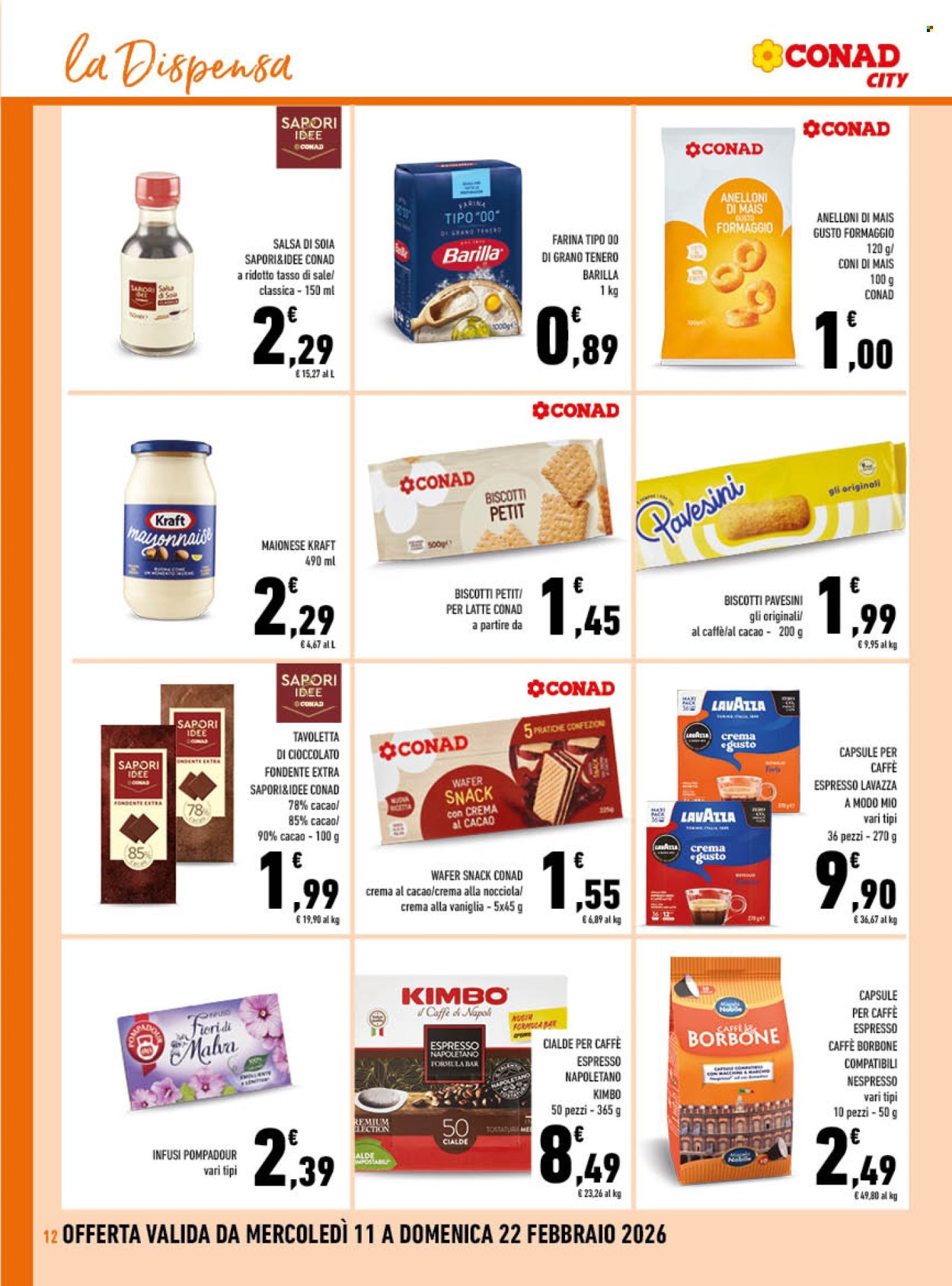 Volantino Conad City - 11/2/2026 - 22/2/2026. Pagina 12