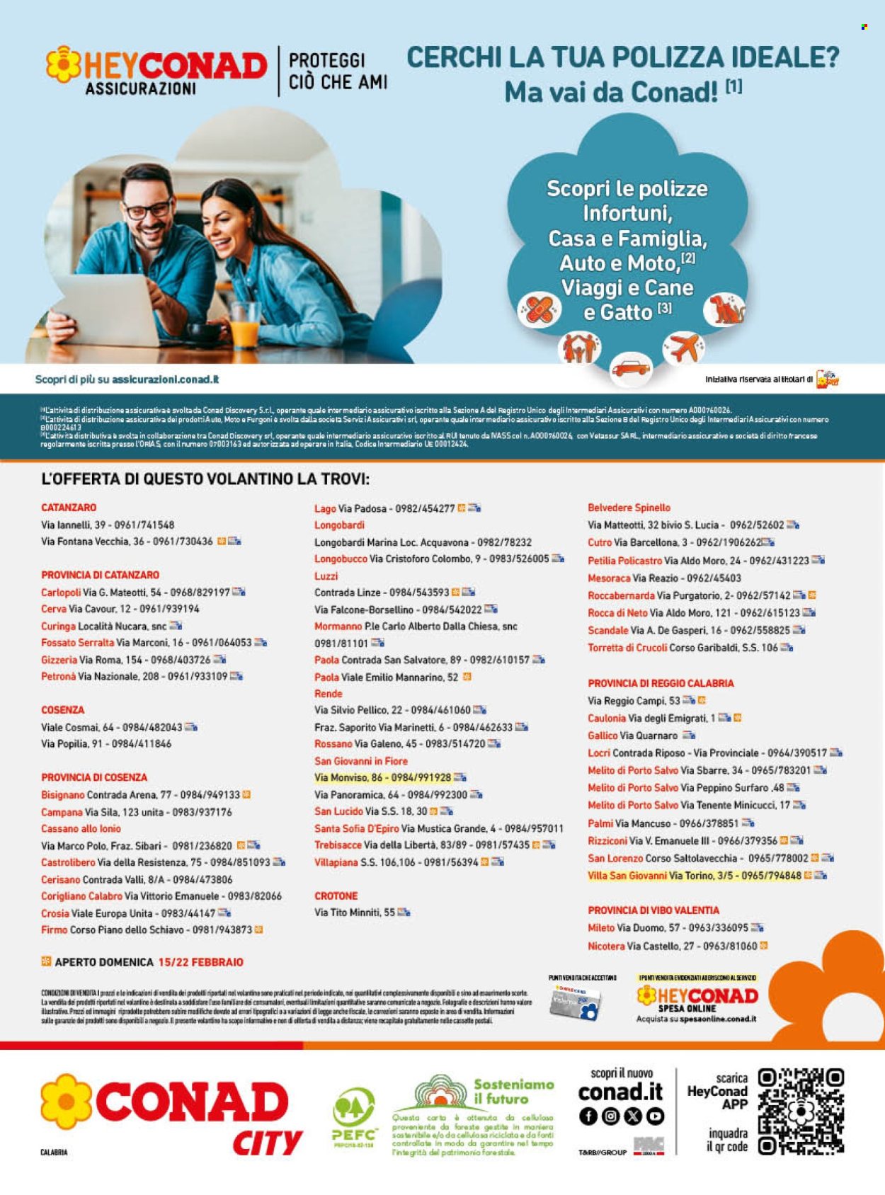 Volantino Conad City - 11/2/2026 - 22/2/2026. Pagina 16