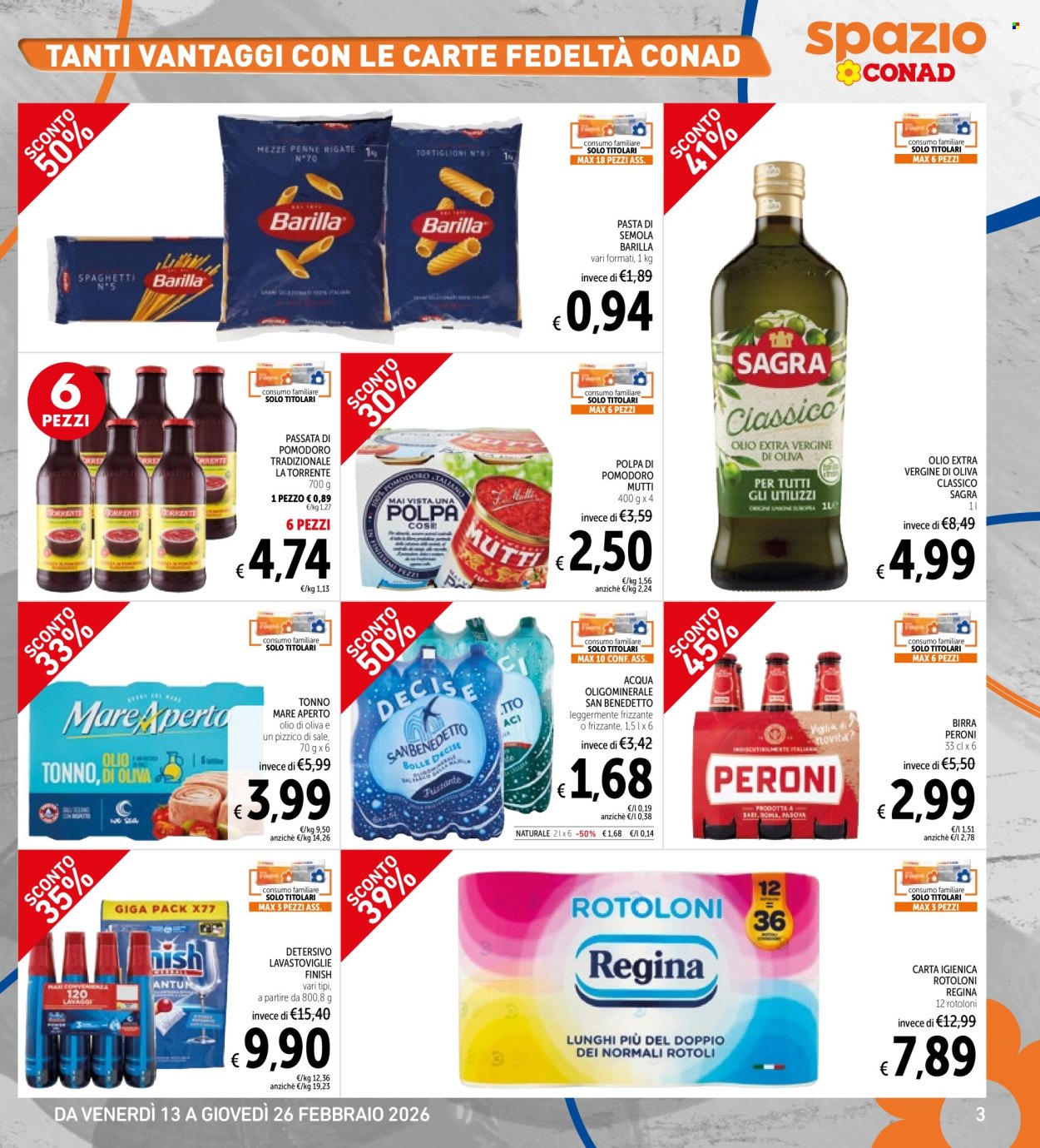 Volantino Spazio Conad - 13/2/2026 - 26/2/2026. Pagina 3