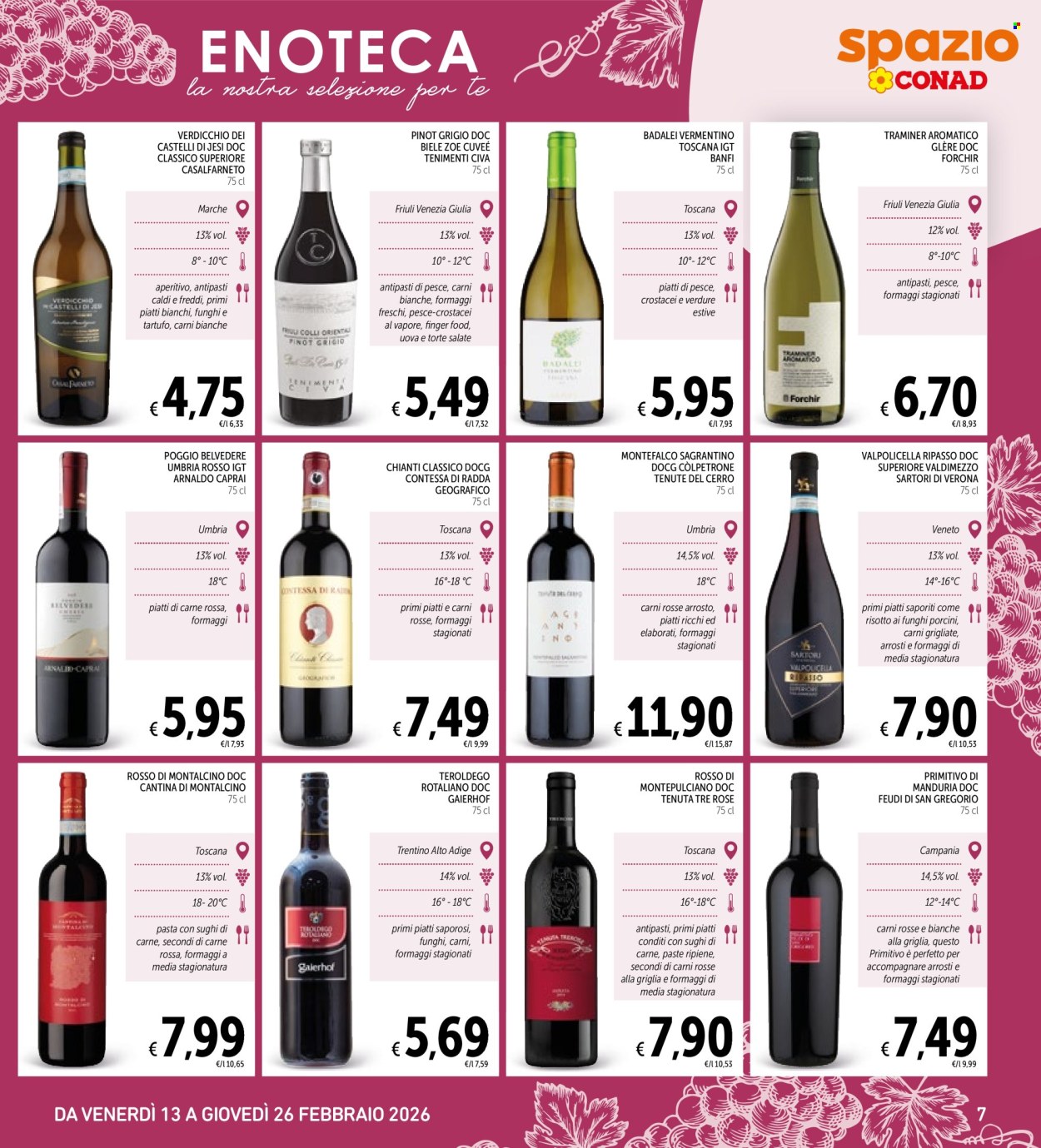 Volantino Spazio Conad - 13/2/2026 - 26/2/2026. Pagina 7