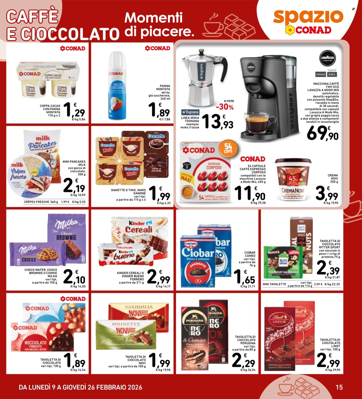 Volantino Spazio Conad - 13/2/2026 - 26/2/2026. Pagina 15