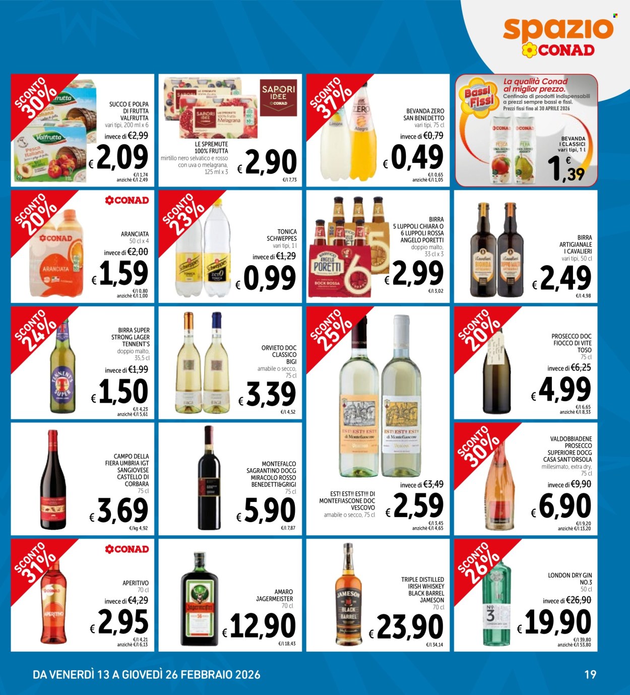 Volantino Spazio Conad - 13/2/2026 - 26/2/2026. Pagina 19