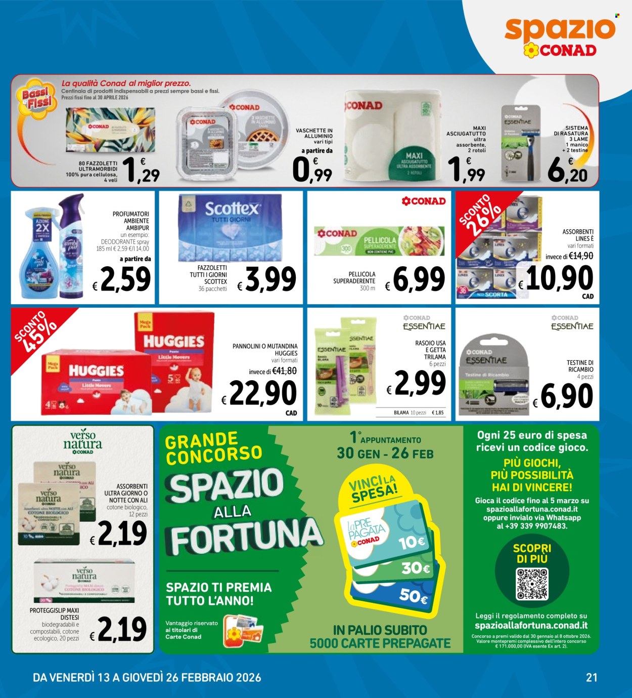 Volantino Spazio Conad - 13/2/2026 - 26/2/2026. Pagina 21