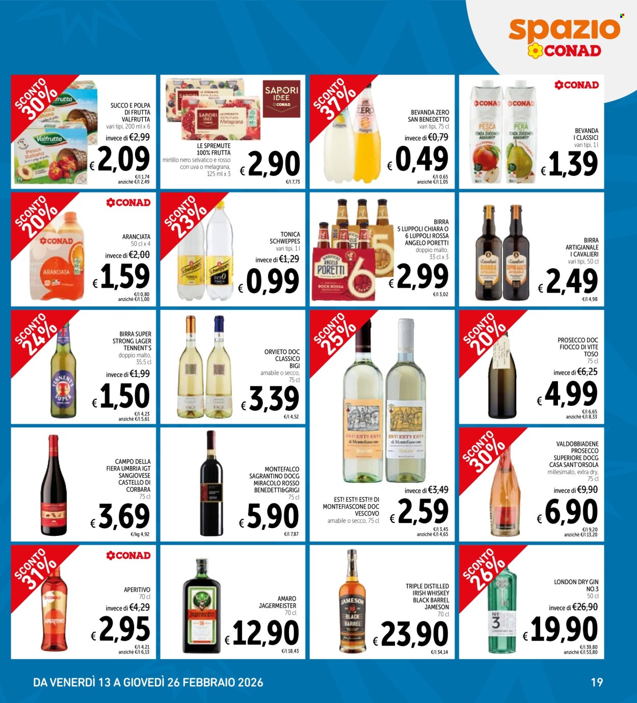 Volantino Spazio Conad - 13/2/2026 - 26/2/2026. Pagina 19