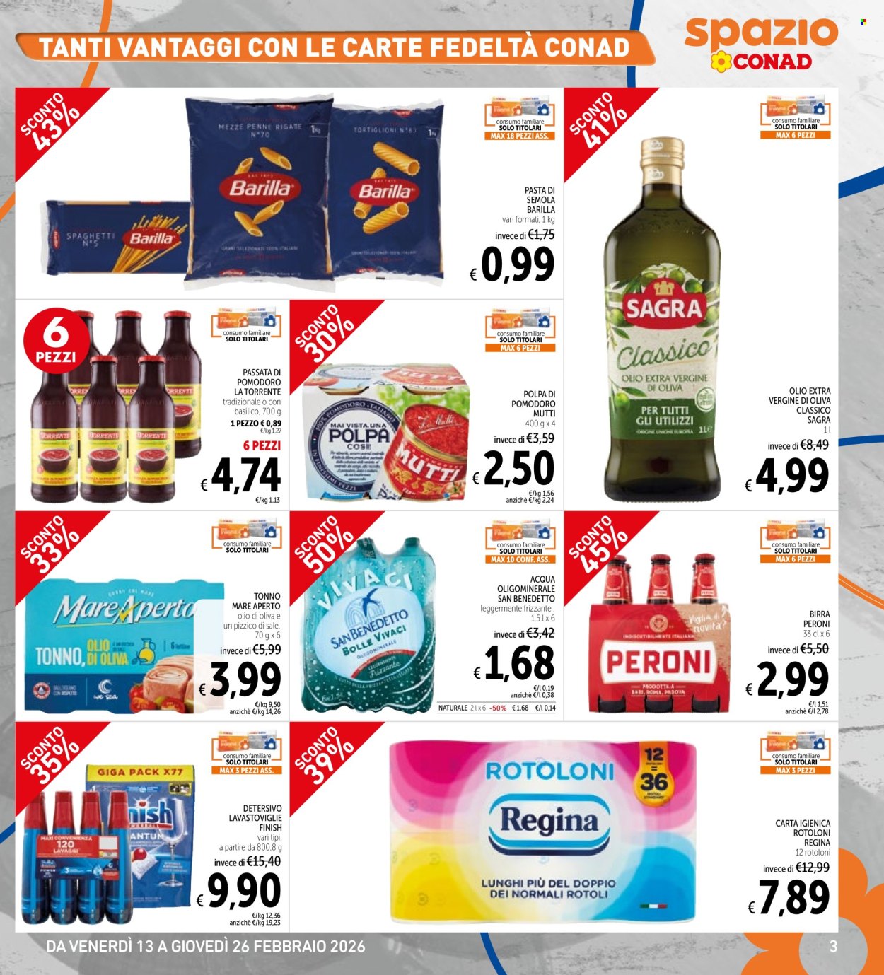 Volantino Spazio Conad - 13/2/2026 - 26/2/2026. Pagina 3