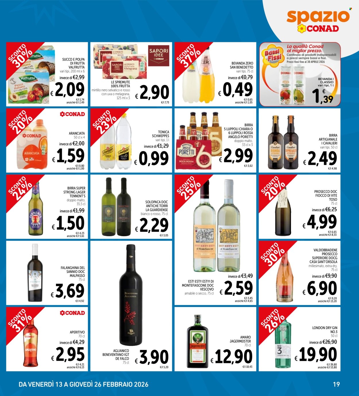 Volantino Spazio Conad - 13/2/2026 - 26/2/2026. Pagina 19
