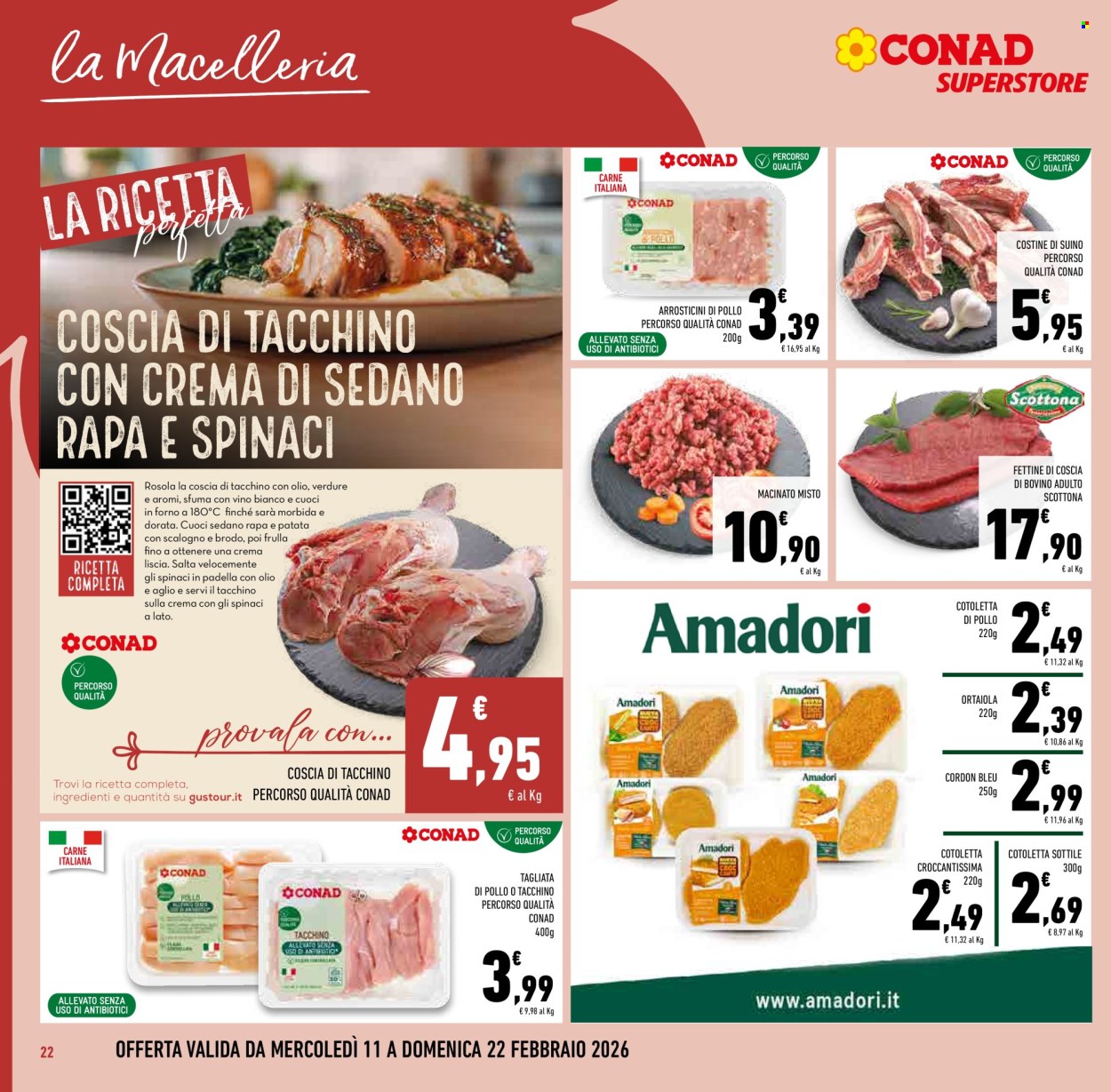 Volantino Conad Superstore - 11/2/2026 - 24/2/2026. Pagina 22
