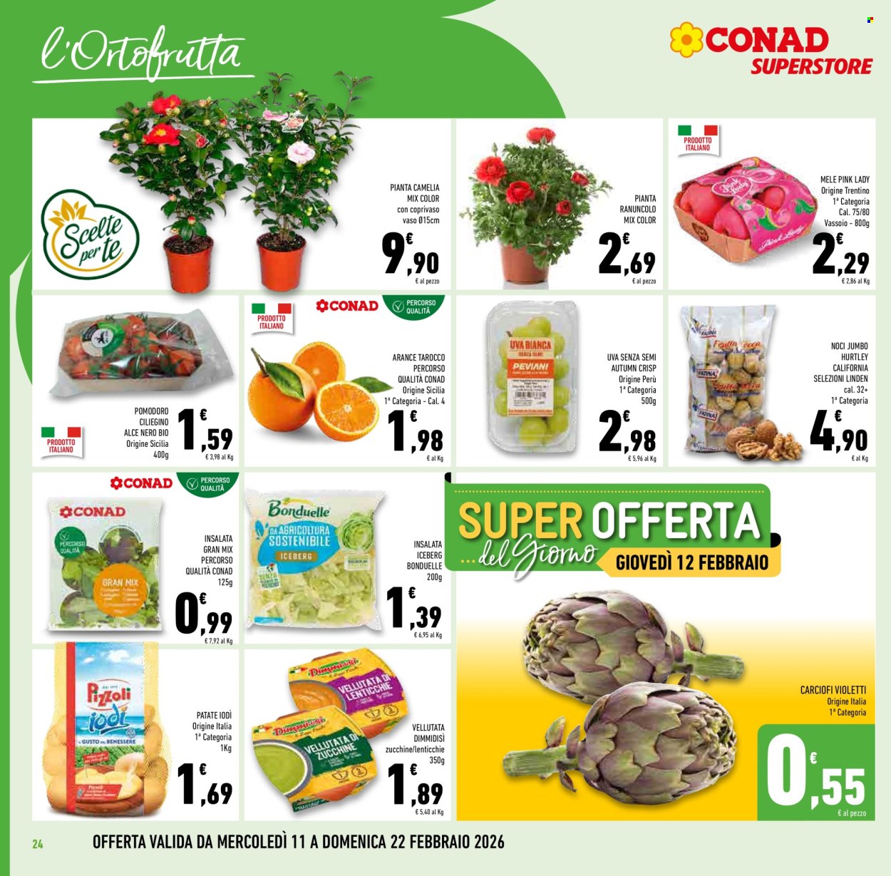 Volantino Conad Superstore - 11/2/2026 - 24/2/2026. Pagina 24
