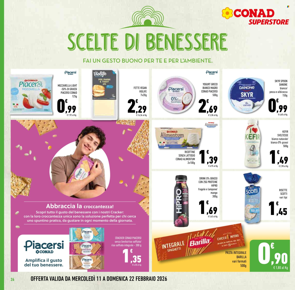 Volantino Conad Superstore - 11/2/2026 - 24/2/2026. Pagina 26