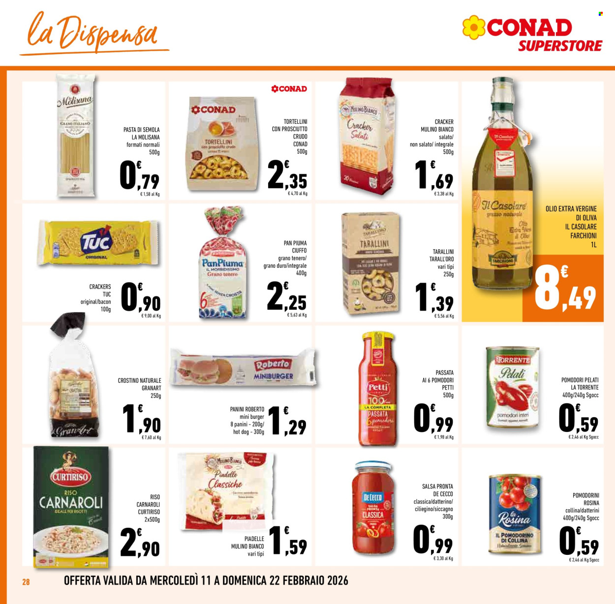 Volantino Conad Superstore - 11/2/2026 - 24/2/2026. Pagina 28