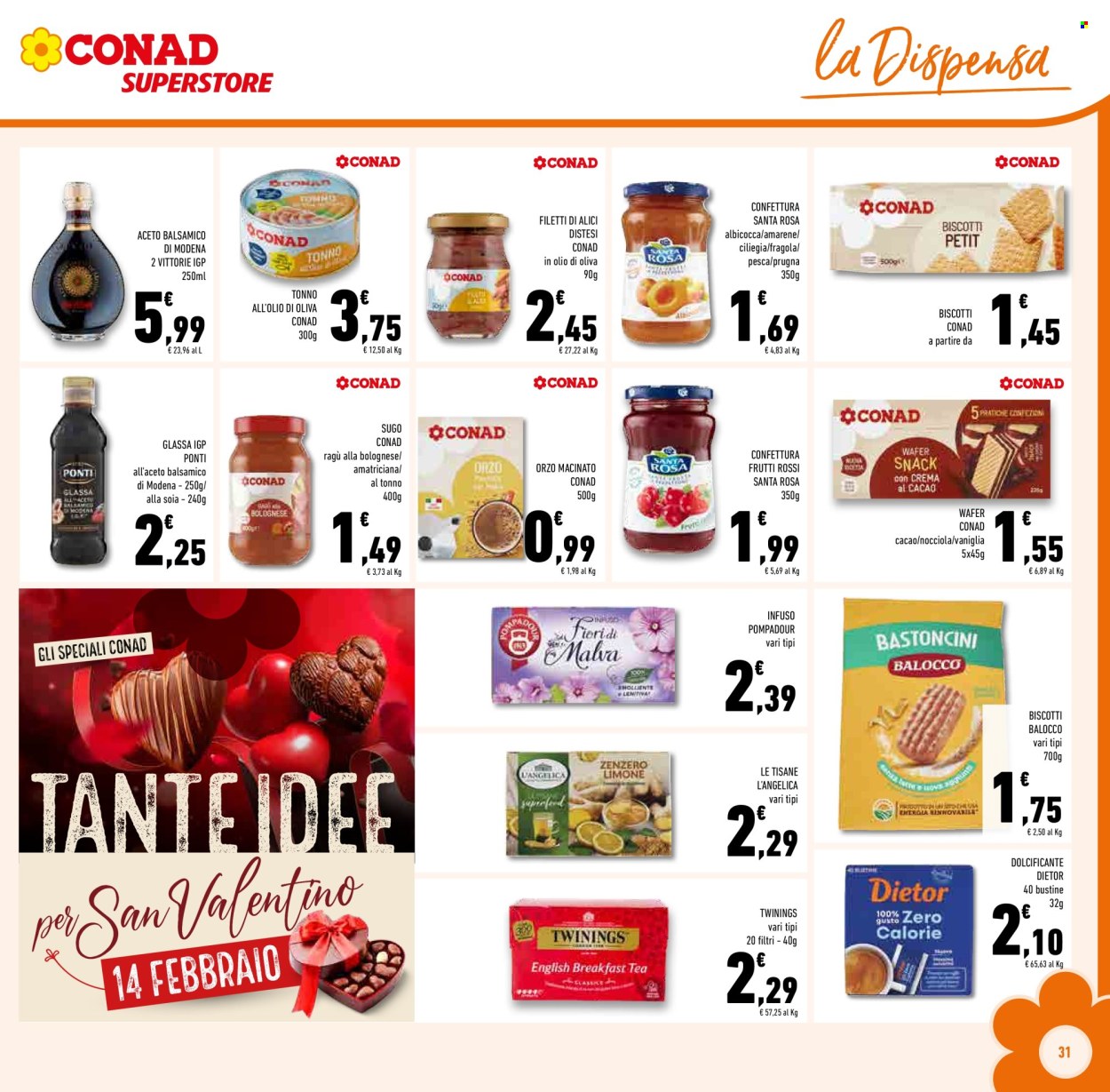 Volantino Conad Superstore - 11/2/2026 - 24/2/2026. Pagina 31