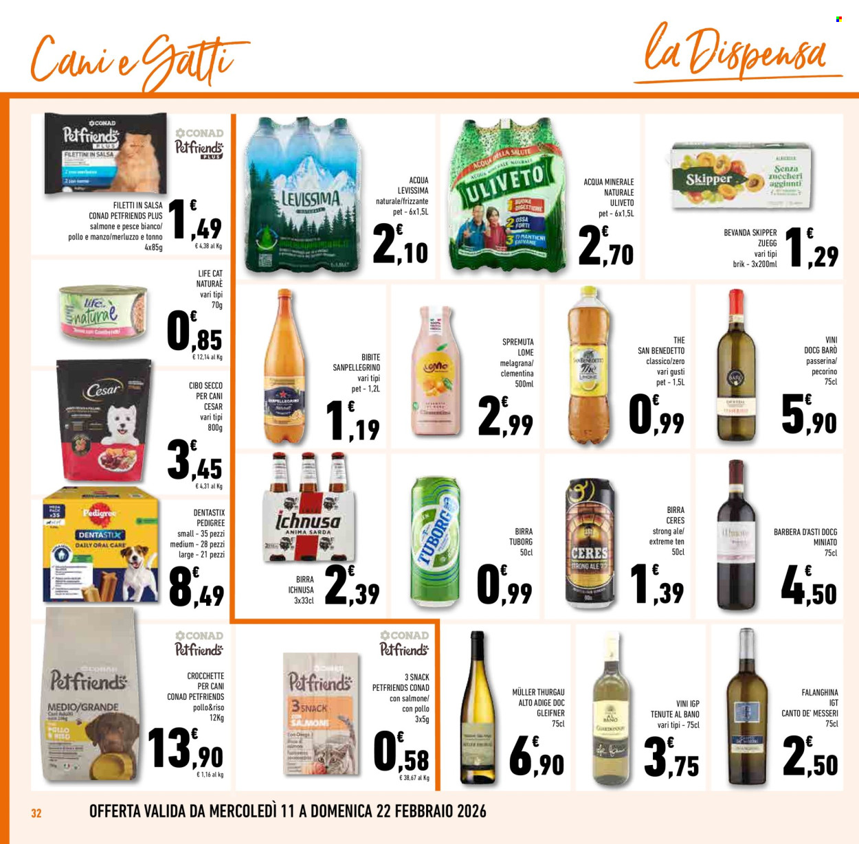 Volantino Conad Superstore - 11/2/2026 - 24/2/2026. Pagina 32