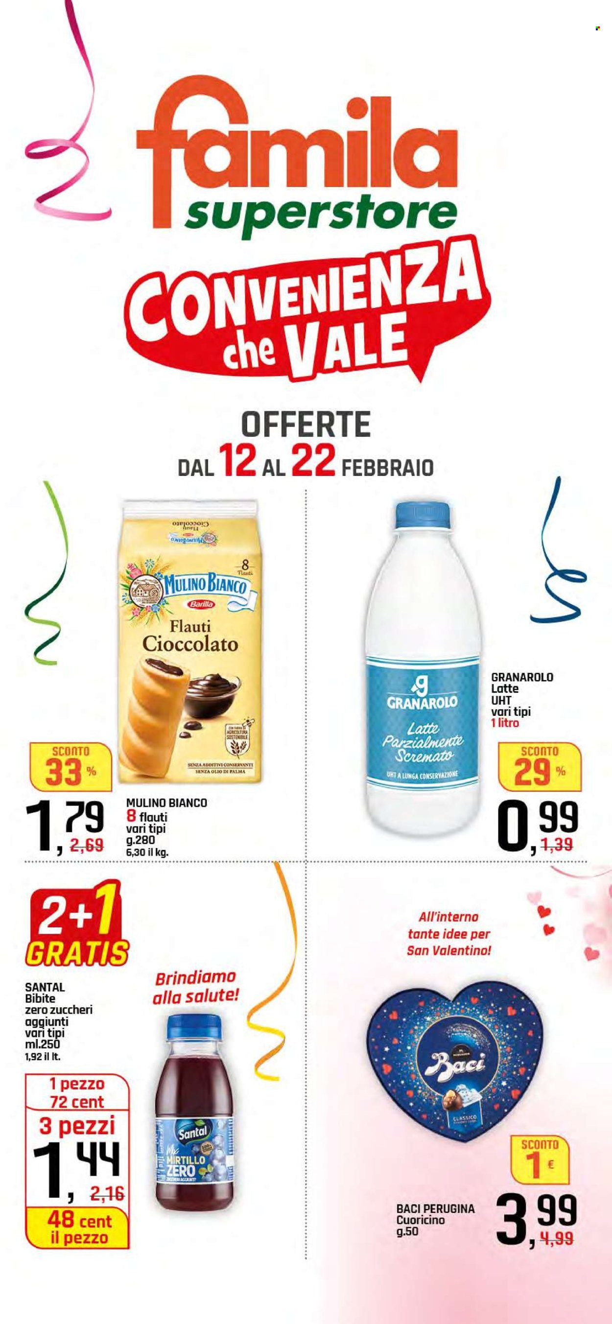 Volantino Famila - 12/2/2026 - 22/2/2026. Pagina 1