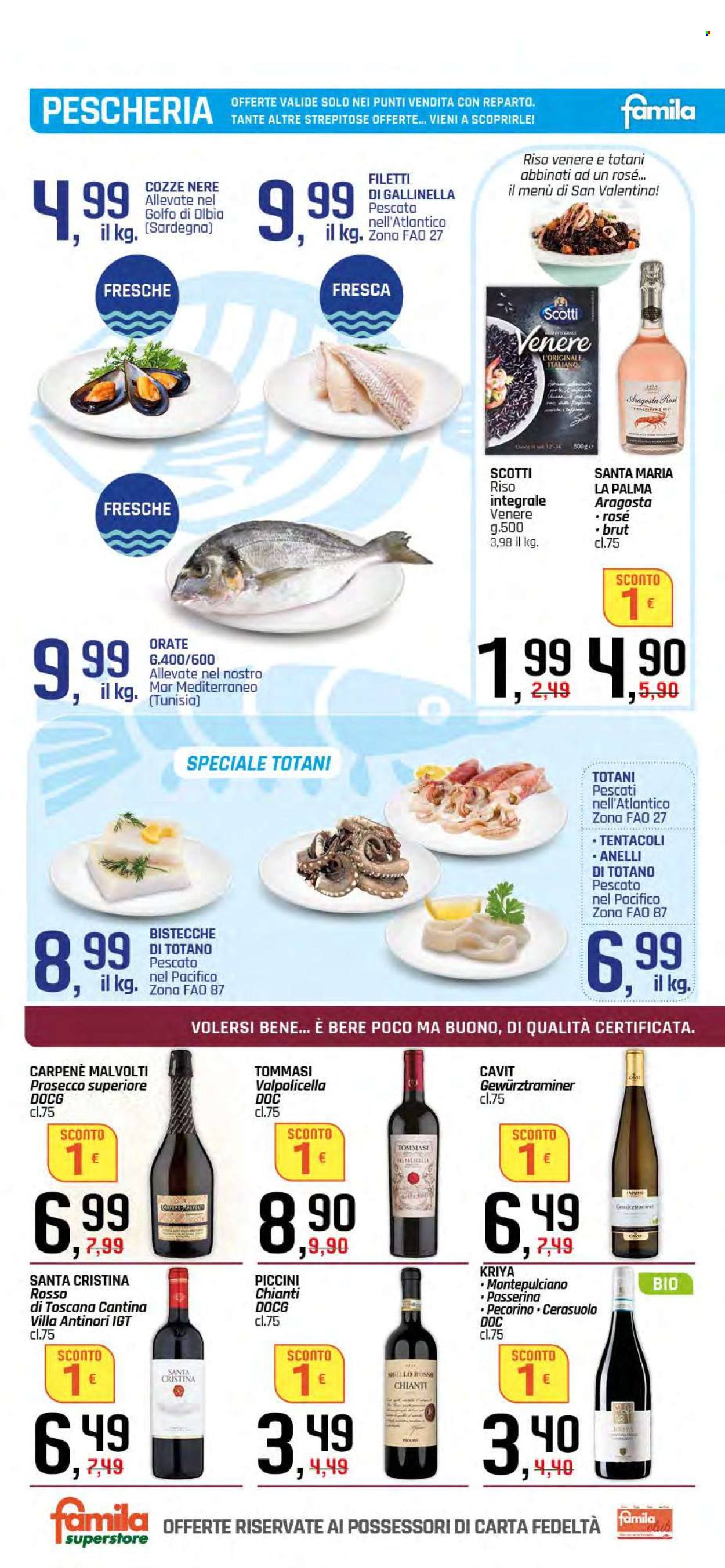 Volantino Famila - 12/2/2026 - 22/2/2026. Pagina 8