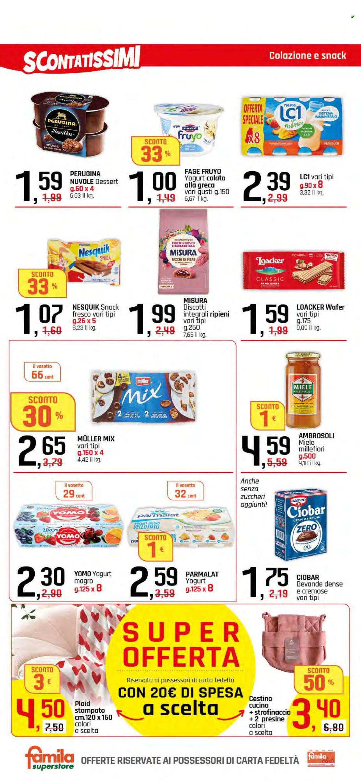 Volantino Famila - 12/2/2026 - 22/2/2026. Pagina 14