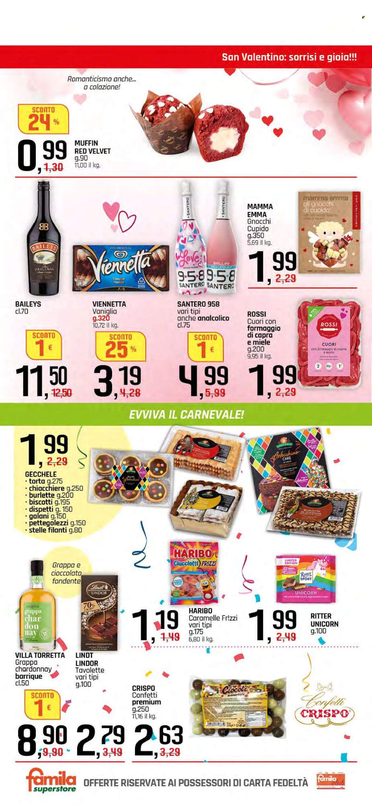 Volantino Famila - 12/2/2026 - 22/2/2026. Pagina 4