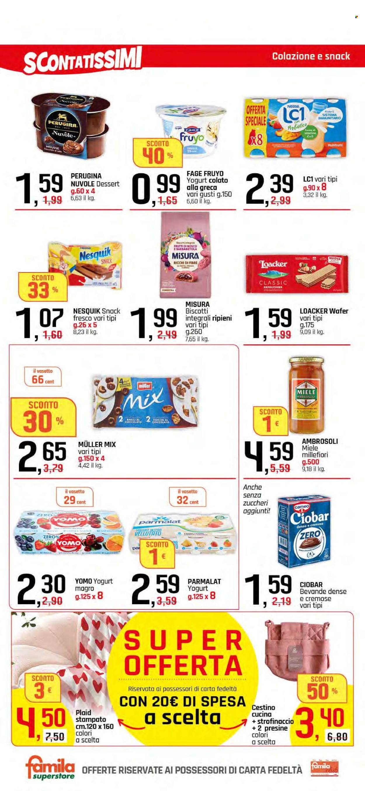 Volantino Famila - 12/2/2026 - 22/2/2026. Pagina 14