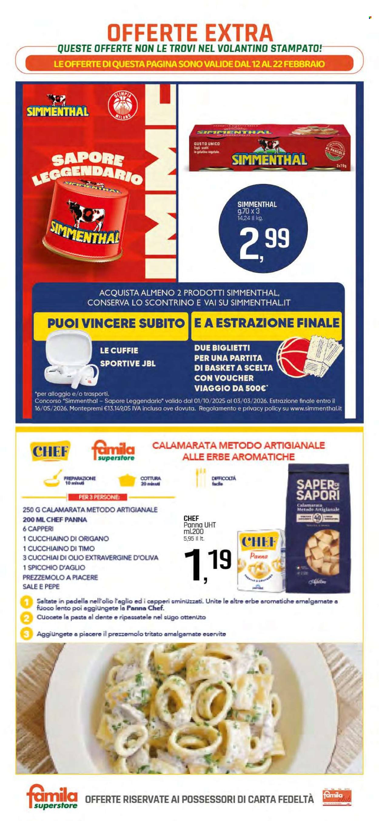 Volantino Famila - 12/2/2026 - 22/2/2026. Pagina 26