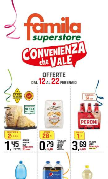 Volantino Famila - 12/2/2026 - 22/2/2026.