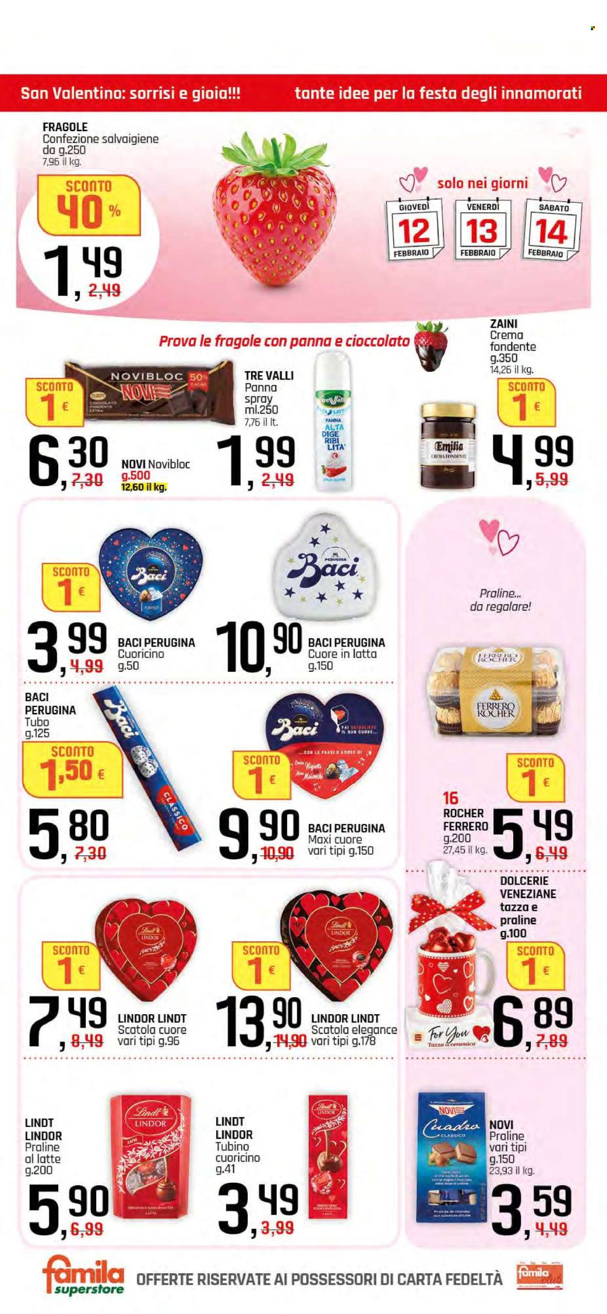 Volantino Famila - 12/2/2026 - 22/2/2026. Pagina 3