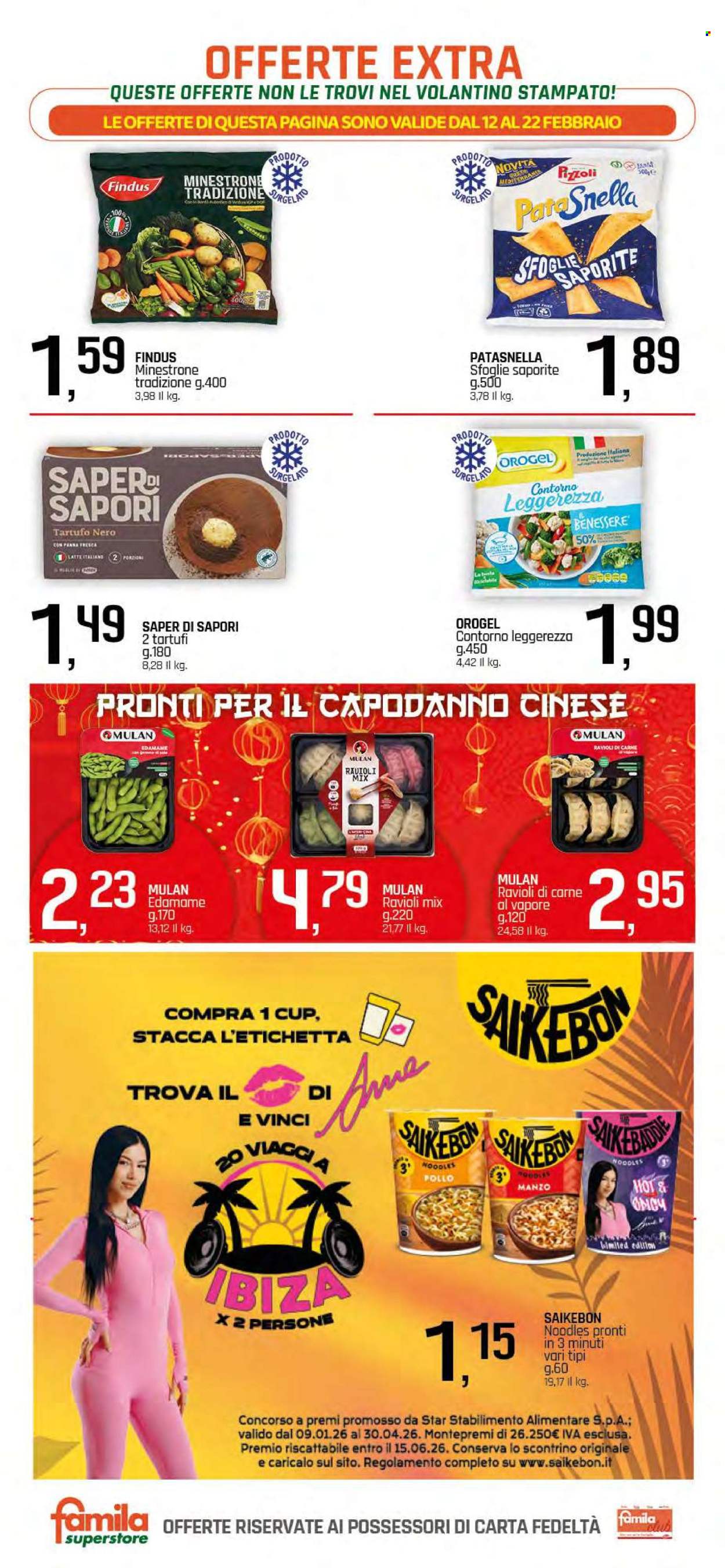 Volantino Famila - 12/2/2026 - 22/2/2026. Pagina 20